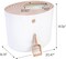 IRIS USA Top Entry Cat Litter Box Litter Particle Catching Cover and Privacy Walls with Scoop, Cat Pan